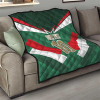 Custom Mexico Football Quilt El Tricolor 2024 - Wonder Print Shop