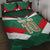 Custom Mexico Football Quilt Bed Set El Tricolor 2024 - Wonder Print Shop
