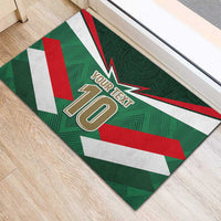 Custom Mexico Football Rubber Doormat El Tricolor 2024 - Wonder Print Shop