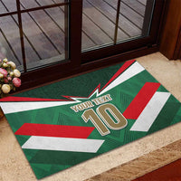 Custom Mexico Football Rubber Doormat El Tricolor 2024 - Wonder Print Shop