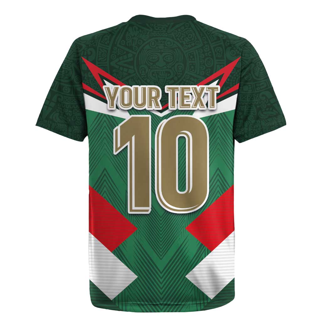 Custom Mexico Football Rugby Jersey El Tricolor 2024 - Wonder Print Shop