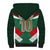 Custom Mexico Football Sherpa Hoodie El Tricolor 2024 - Wonder Print Shop