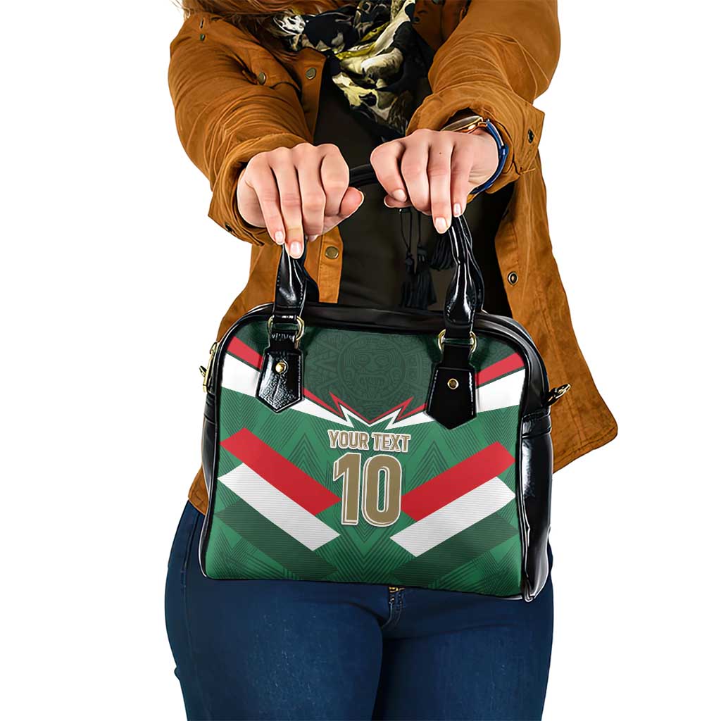 Custom Mexico Football Shoulder Handbag El Tricolor 2024