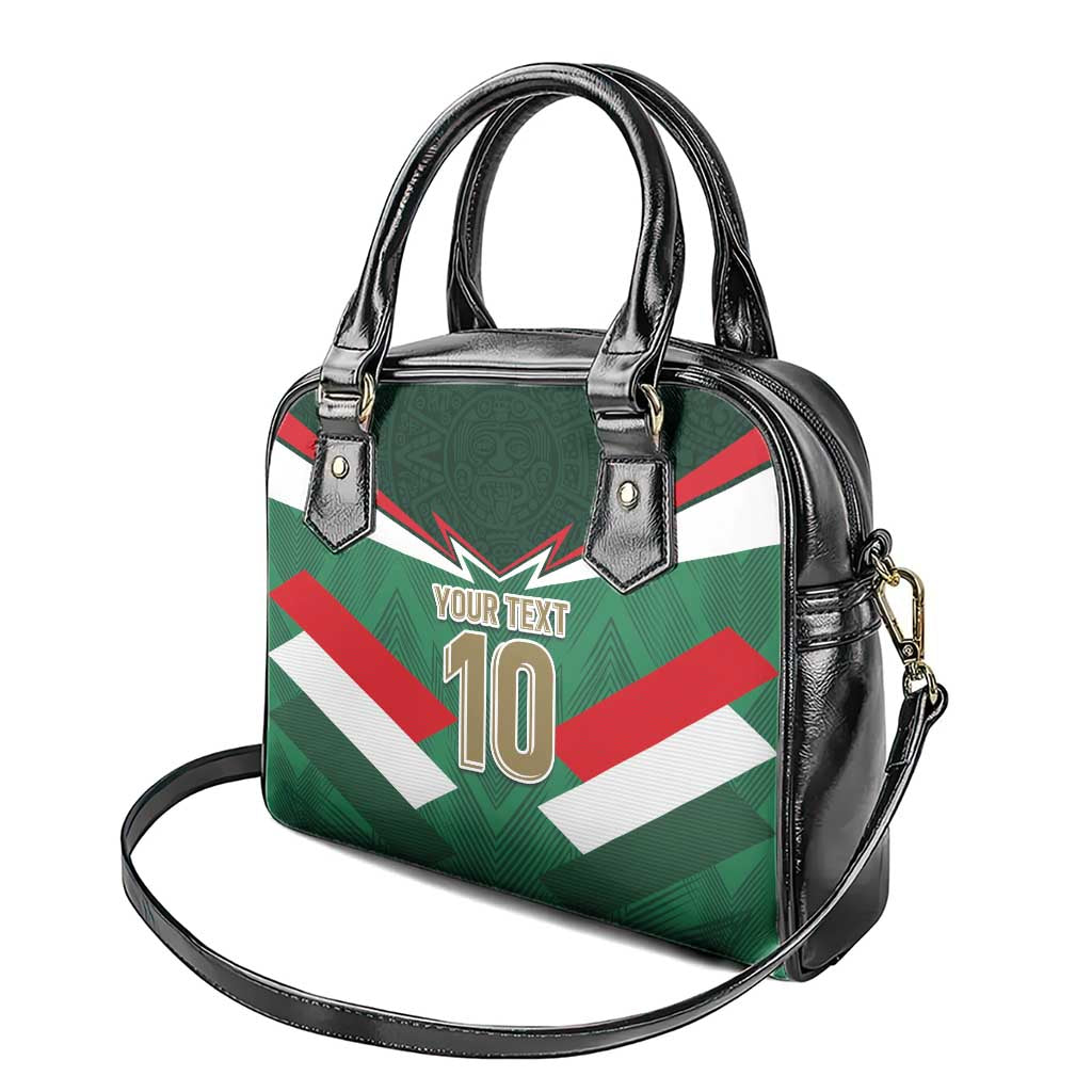 Custom Mexico Football Shoulder Handbag El Tricolor 2024