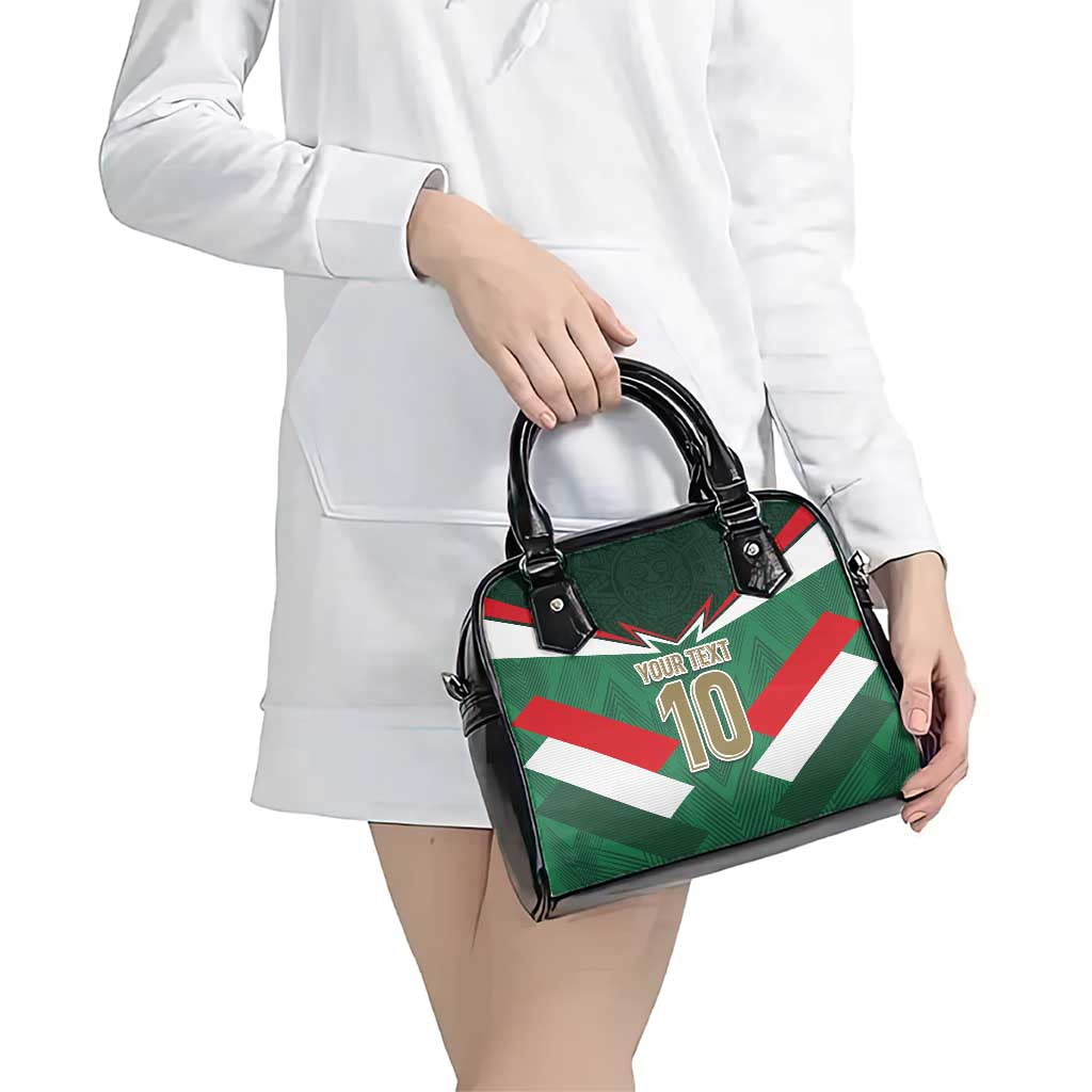 Custom Mexico Football Shoulder Handbag El Tricolor 2024