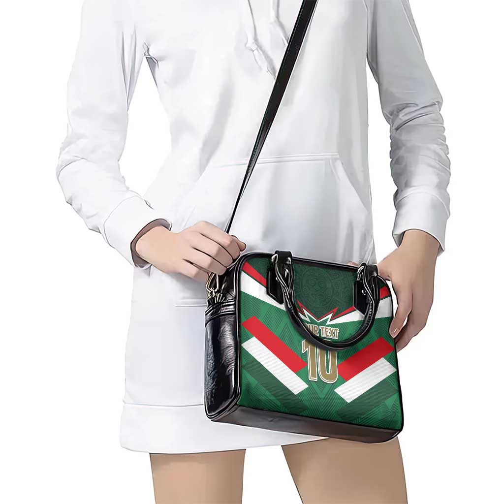 Custom Mexico Football Shoulder Handbag El Tricolor 2024