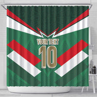 Custom Mexico Football Shower Curtain El Tricolor 2024