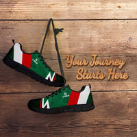 Custom Mexico Football Sneakers El Tricolor 2024 - Wonder Print Shop