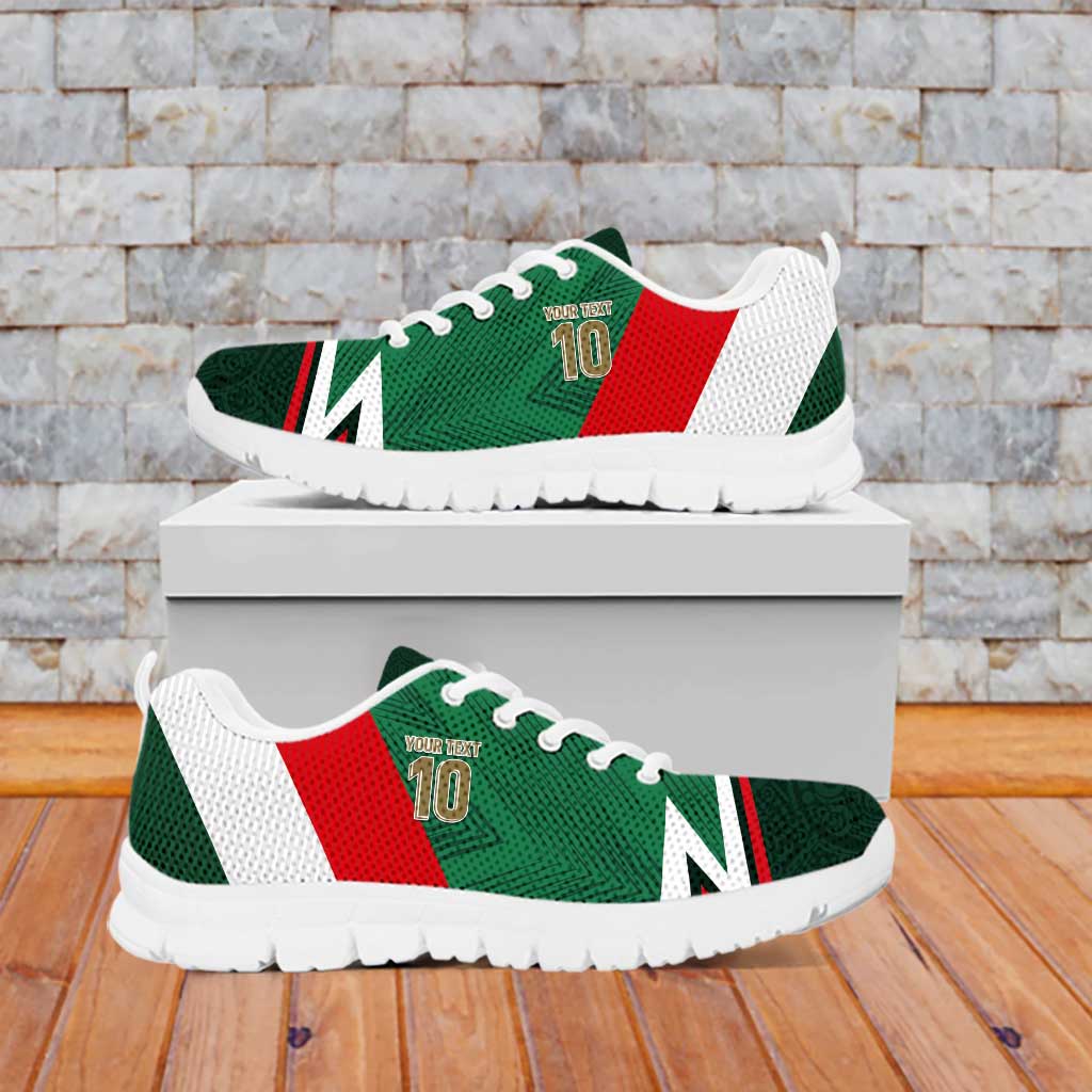 Custom Mexico Football Sneakers El Tricolor 2024 - Wonder Print Shop