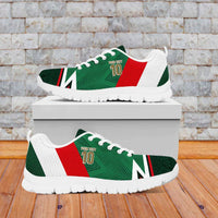 Custom Mexico Football Sneakers El Tricolor 2024 - Wonder Print Shop