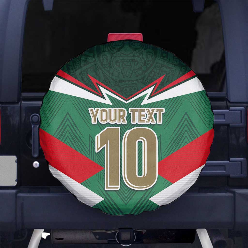 Custom Mexico Football Spare Tire Cover El Tricolor 2024 - Wonder Print Shop
