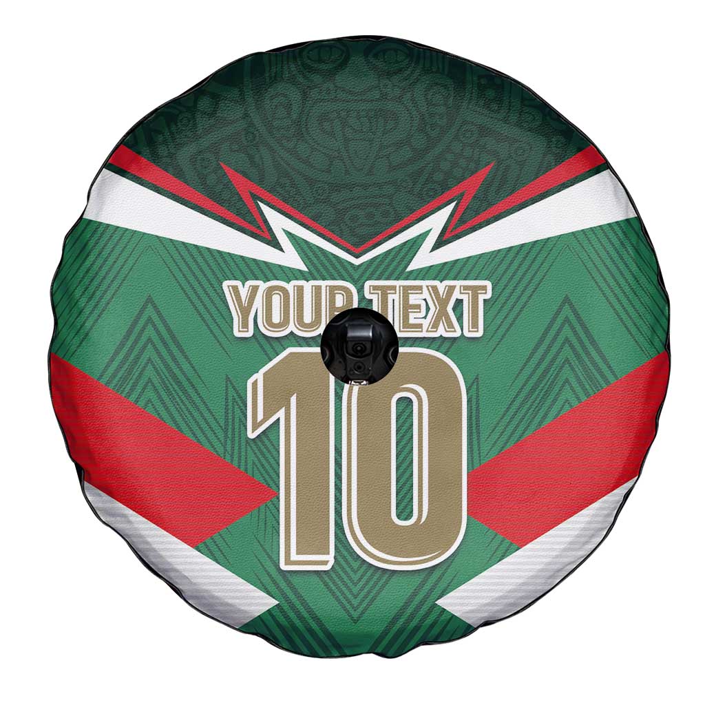 Custom Mexico Football Spare Tire Cover El Tricolor 2024 - Wonder Print Shop