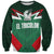 Custom Mexico Football Sweatshirt El Tricolor 2024 - Wonder Print Shop