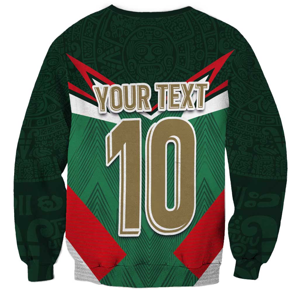 Custom Mexico Football Sweatshirt El Tricolor 2024 - Wonder Print Shop