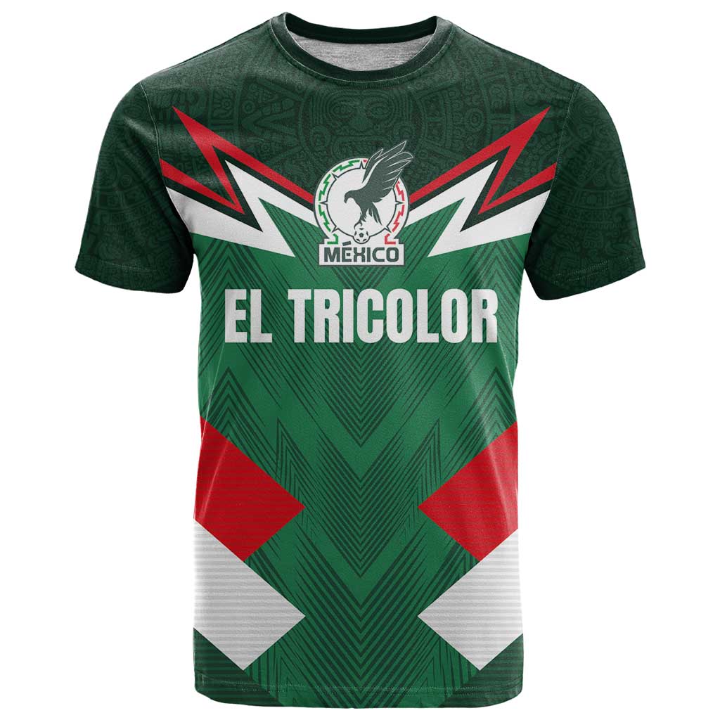 Custom Mexico Football T Shirt El Tricolor 2024 - Wonder Print Shop