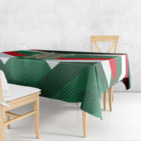 Custom Mexico Football Tablecloth El Tricolor 2024 - Wonder Print Shop