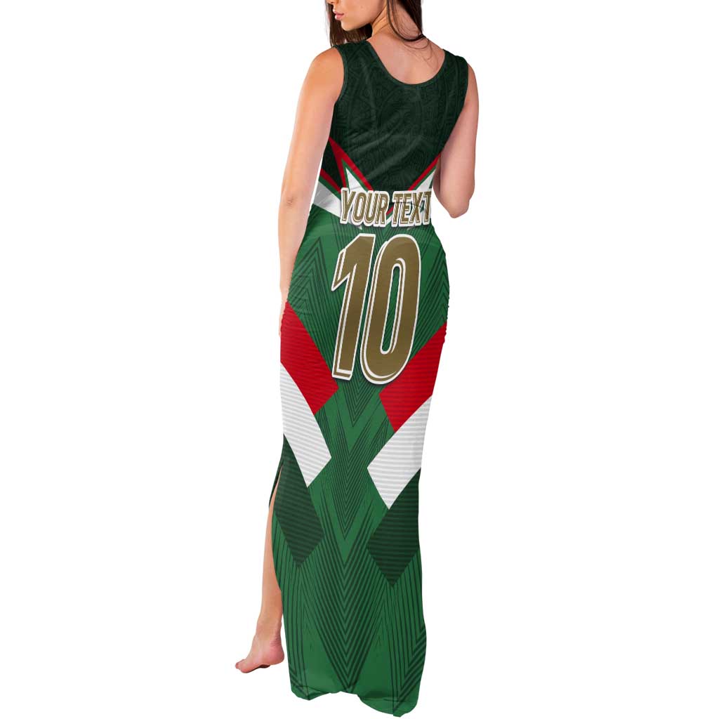 Custom Mexico Football Tank Maxi Dress El Tricolor 2024 - Wonder Print Shop
