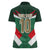 Custom Mexico Football Women Polo Shirt El Tricolor 2024 - Wonder Print Shop