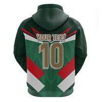 Custom Mexico Football Zip Hoodie El Tricolor 2024 - Wonder Print Shop