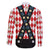 Bavaria Traditional Lederhosen Costume Family Matching Summer Maxi Dress and Hawaiian Shirt Bavaria Emblem -  Red Plaid Pattern with Edelweiss Flowers - Wonder Print Shop