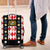 Bavaria Traditional Lederhosen Costume Luggage Cover Bavaria Emblem -  Red Plaid Pattern with Edelweiss Flowers - Wonder Print Shop
