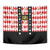 Bavaria Traditional Lederhosen Costume Tapestry Bavaria Emblem -  Red Plaid Pattern with Edelweiss Flowers - Wonder Print Shop