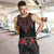 Traditional Romanian Costume - Costum Popular Men Tank Top Traditional Romanian Motif and Folk Floral Embroidery Style - Wonder Print Shop