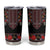 Traditional Romanian Costume - Costum Popular Tumbler Cup Traditional Romanian Motif and Folk Floral Embroidery Style - Wonder Print Shop