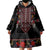 Traditional Romanian Costume - Costum Popular Wearable Blanket Hoodie Traditional Romanian Motif and Folk Floral Embroidery Style - Wonder Print Shop
