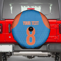 Custom India Cricket Mix Paisley Pattern Spare Tire Cover - Wonder Print Shop