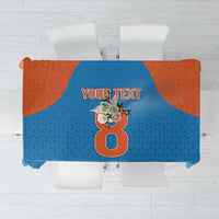 Custom India Cricket Mix Paisley Pattern Tablecloth - Wonder Print Shop