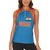 Custom India Cricket Mix Paisley Pattern Women Sleeveless Polo Shirt - Wonder Print Shop