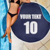 Custom USA Cricket Beach Blanket With Flag Style - Wonder Print Shop