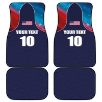 Custom USA Cricket Car Mats With Flag Style - Wonder Print Shop