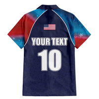 Custom USA Cricket Family Matching Mermaid Dress and Hawaiian Shirt With Flag Style - Wonder Print Shop