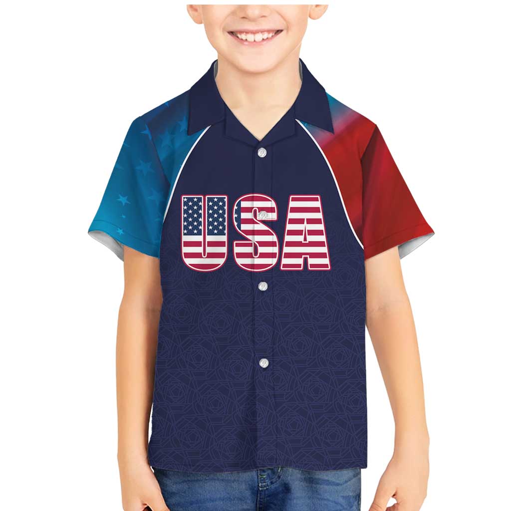 Custom USA Cricket Family Matching Mermaid Dress and Hawaiian Shirt With Flag Style - Wonder Print Shop