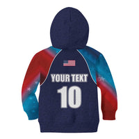 Custom USA Cricket Kid Hoodie With Flag Style - Wonder Print Shop