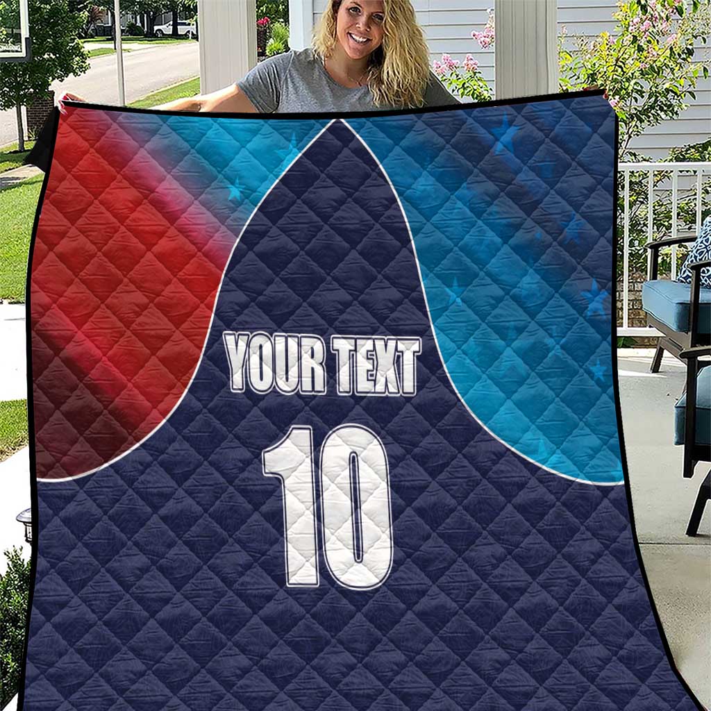 Custom USA Cricket Quilt With Flag Style - Wonder Print Shop