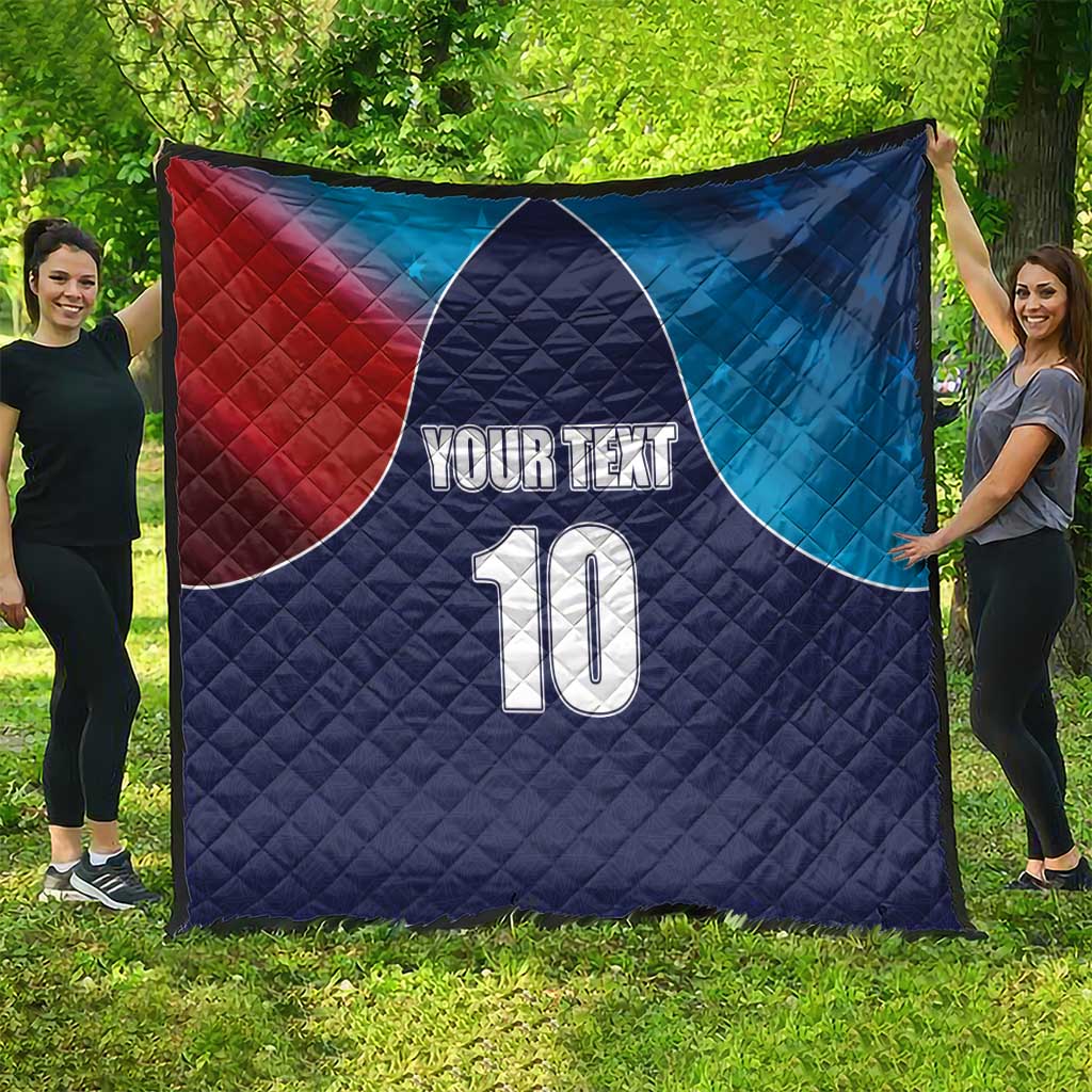 Custom USA Cricket Quilt With Flag Style - Wonder Print Shop