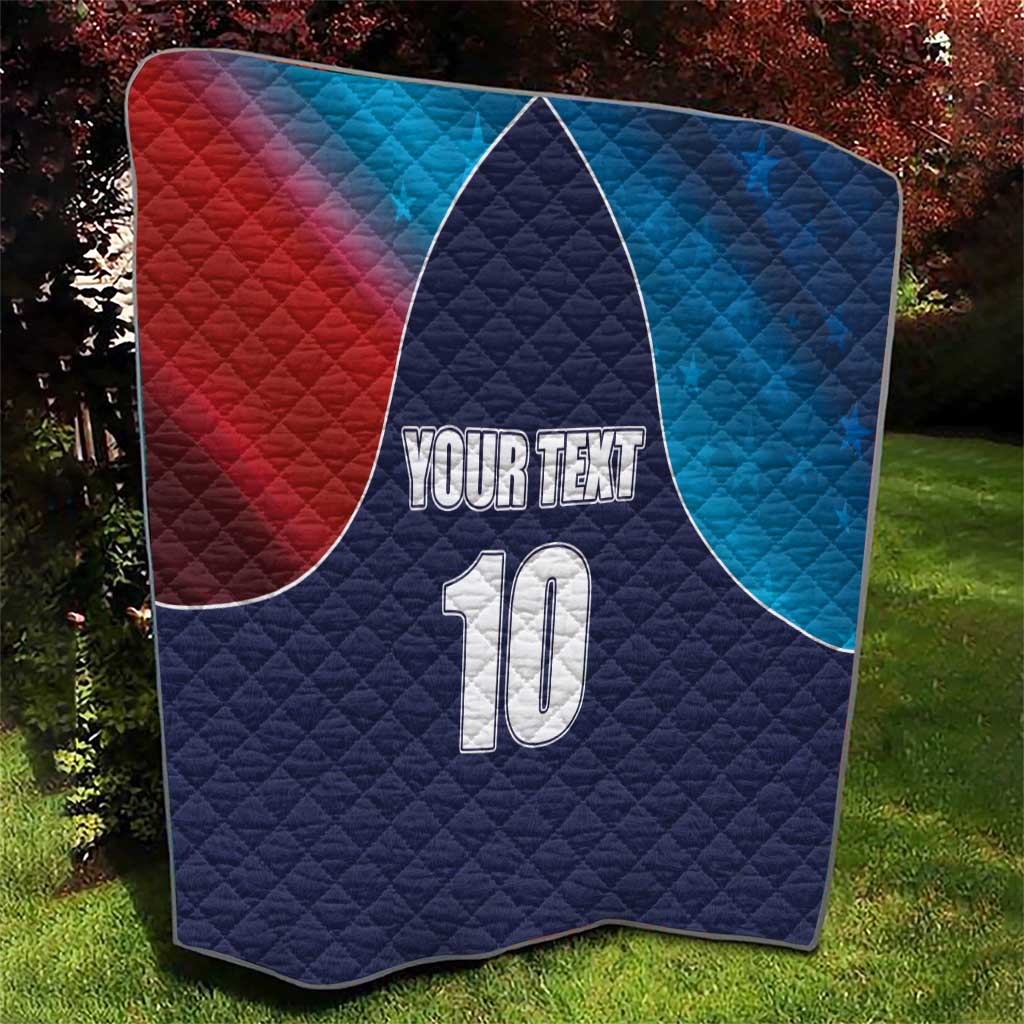 Custom USA Cricket Quilt With Flag Style - Wonder Print Shop