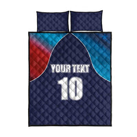 Custom USA Cricket Quilt Bed Set With Flag Style - Wonder Print Shop
