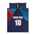 Custom USA Cricket Quilt Bed Set With Flag Style - Wonder Print Shop
