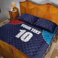 Custom USA Cricket Quilt Bed Set With Flag Style - Wonder Print Shop