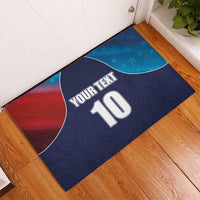Custom USA Cricket Rubber Doormat With Flag Style - Wonder Print Shop