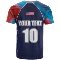 Custom USA Cricket T Shirt With Flag Style - Wonder Print Shop