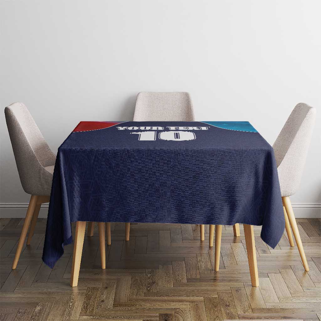 Custom USA Cricket Tablecloth With Flag Style - Wonder Print Shop