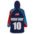 Custom USA Cricket Wearable Blanket Hoodie With Flag Style - Wonder Print Shop