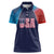 Custom USA Cricket Women Polo Shirt With Flag Style - Wonder Print Shop