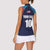 Custom USA Cricket Women Sleeveless Polo Shirt With Flag Style - Wonder Print Shop