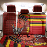 Basketball Fan Jersey Germany Back Car Seat Cover Die Mannschaft 2025 - Wonder Print Shop